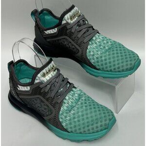 Ariat Fuse Women's Sneakers 6 B Turquoise Grey Mesh Athletic Running Shoes